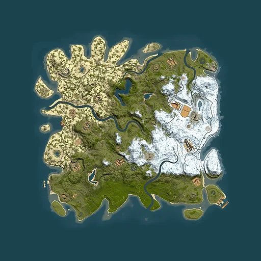 Rust map seed 1144507949, 4700x4700m top-down preview