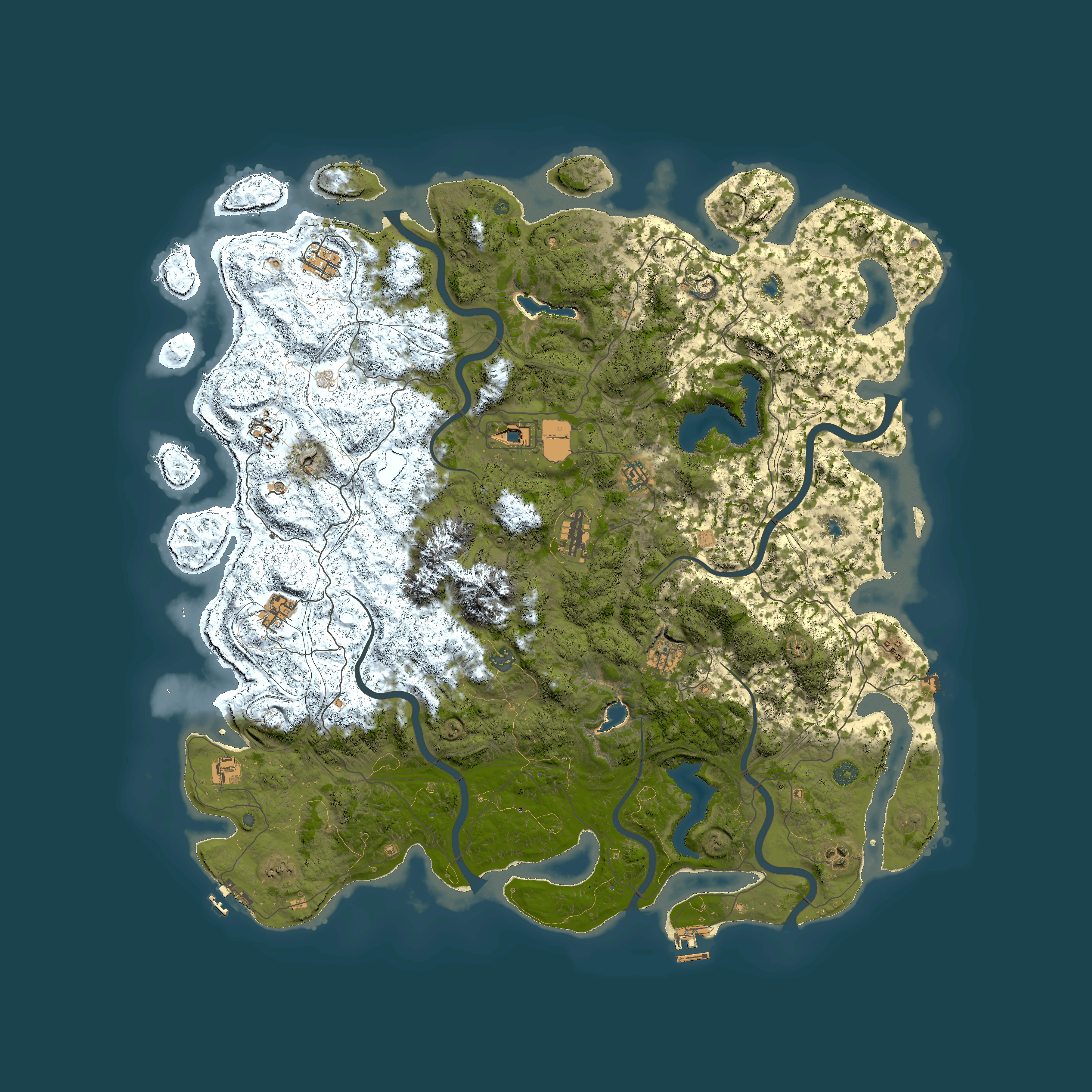 Full top-down render of Rust map seed 127851730, 5450x5450m