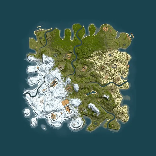 Rust map seed 462023298, 4450x4450m top-down preview