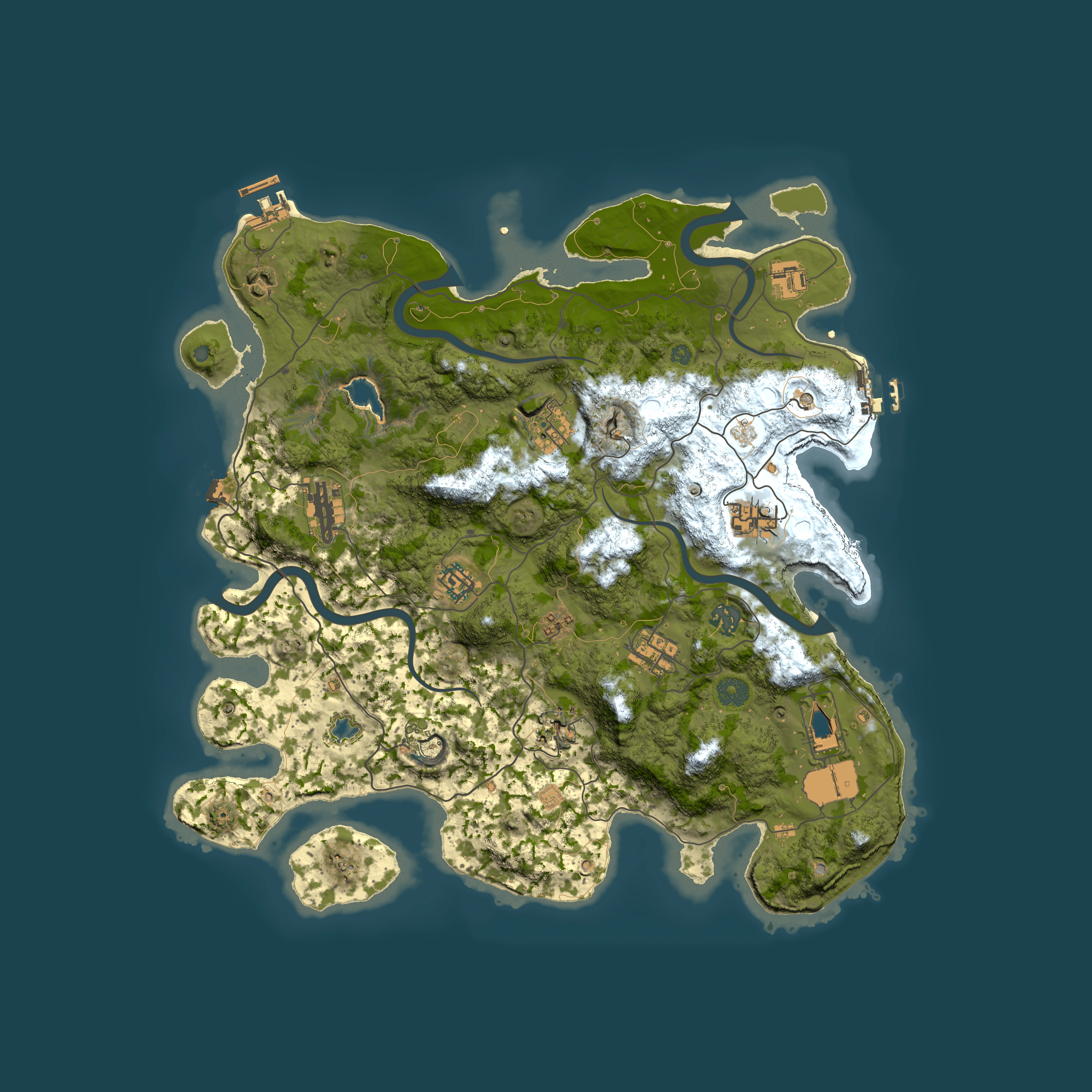 Full top-down render of Rust map seed 473619779, 4050x4050m