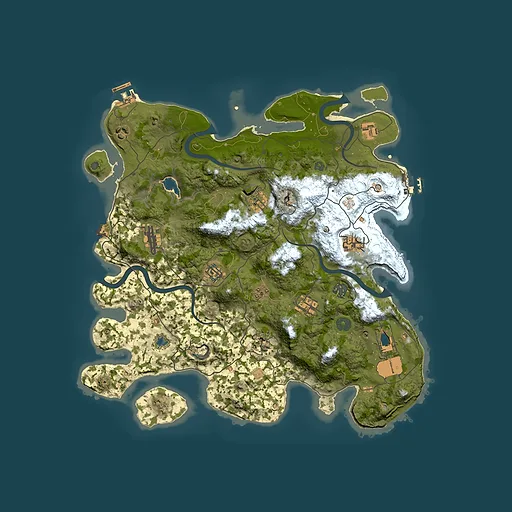 Rust map seed 473619779, 4050x4050m top-down preview