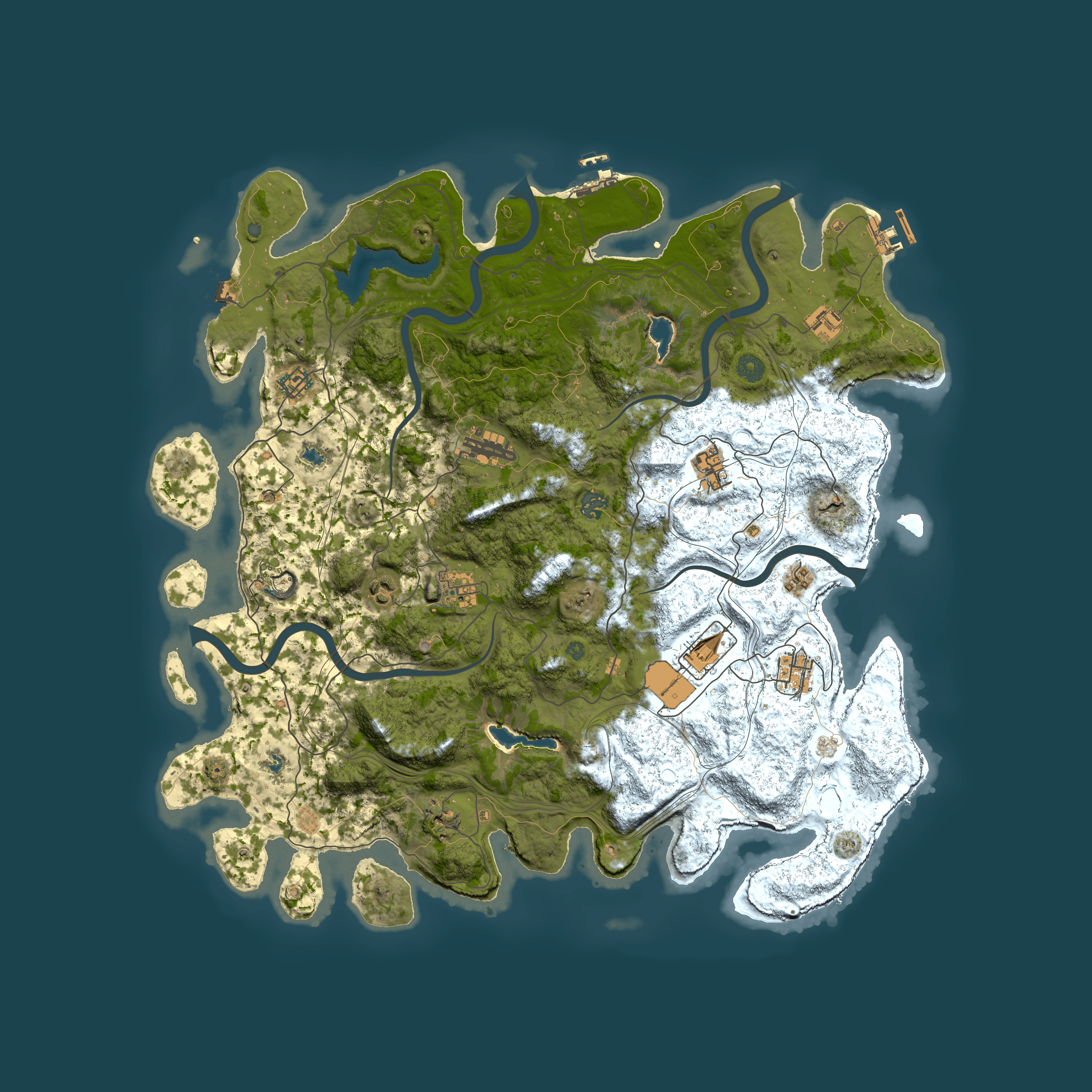 Full top-down render of Rust map seed 581021459, 4700x4700m