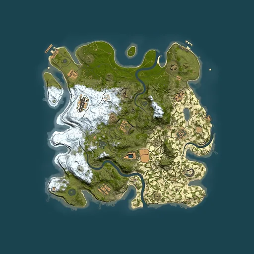 Rust map seed 862274777, 3750x3750m top-down preview