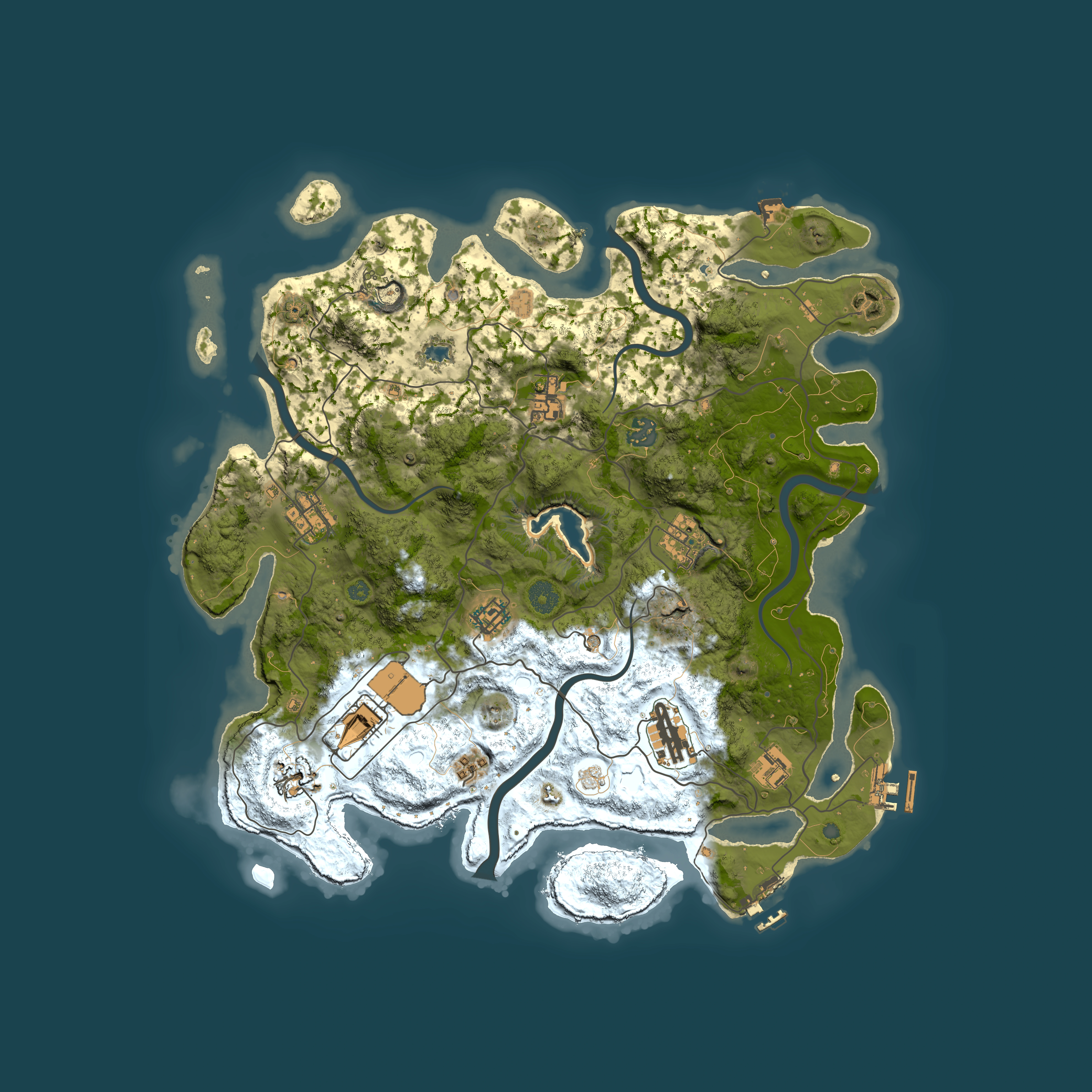Full top-down render of Rust map seed 762104931, 4050x4050m