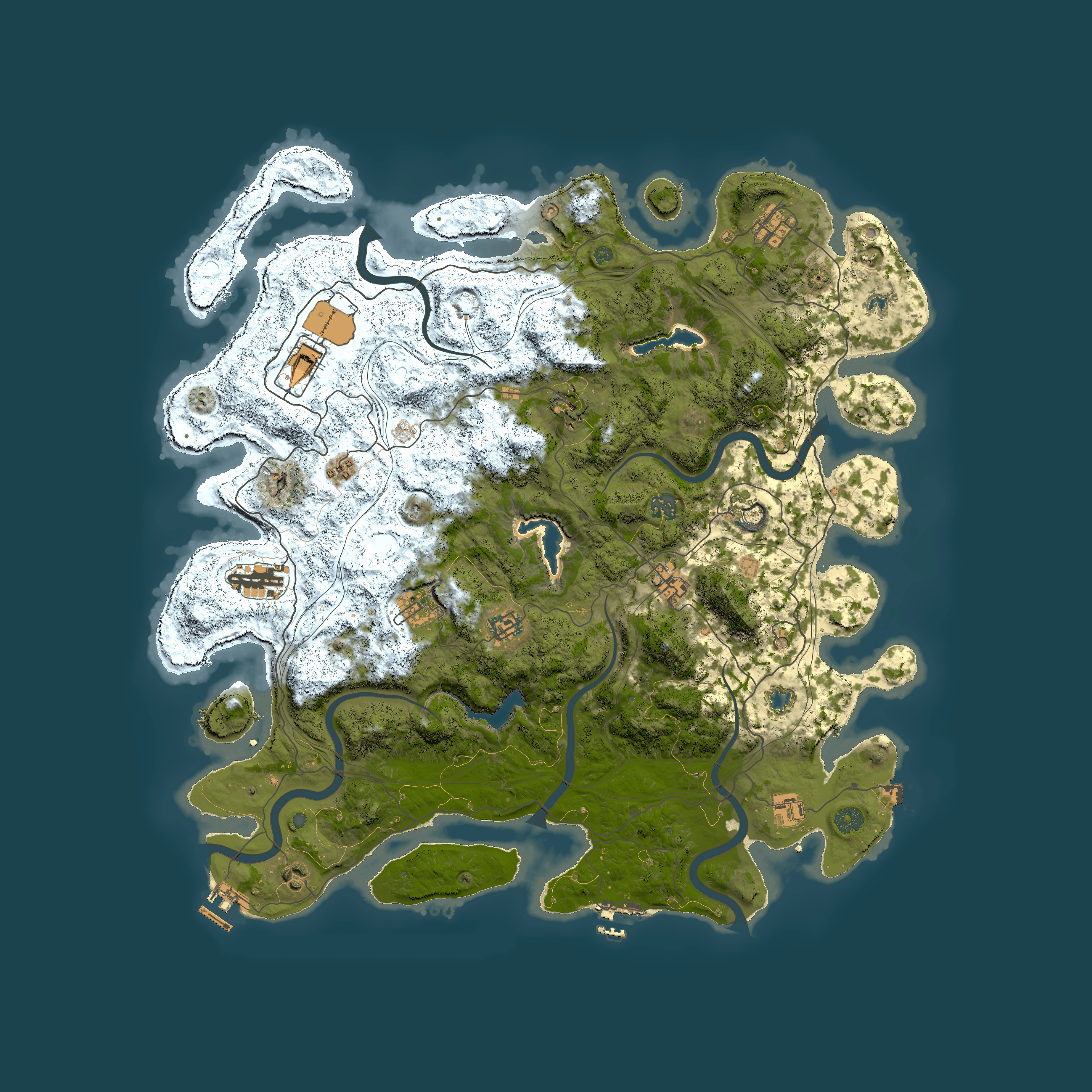 Full top-down render of Rust map seed 1844447829, 4650x4650m