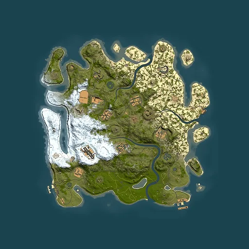 Rust map seed 617168580, 3900x3900m top-down preview