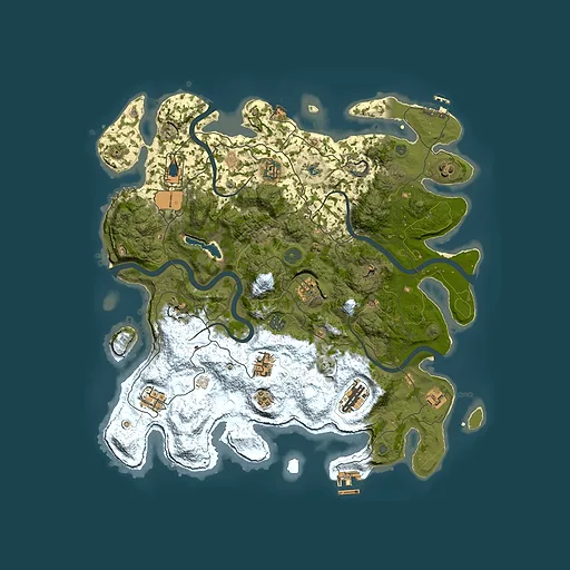 Rust map seed 304128929, 4150x4150m top-down preview