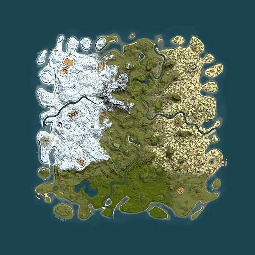 Rust map seed 329154262, 5900x5900m top-down preview