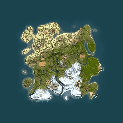 Rust map seed 1515886299, 3550x3550m top-down preview