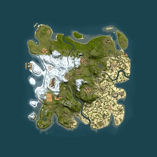 Rust map seed 1768584775, 3700x3700m top-down preview