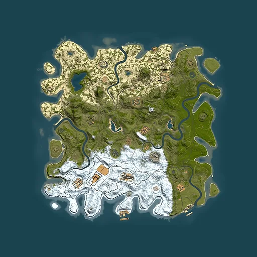 Rust map seed 1249439570, 4700x4700m top-down preview