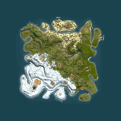 Rust map seed 783013058, 3750x3750m top-down preview