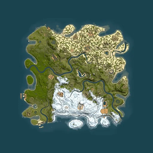 Rust map seed 1859986273, 4350x4350m top-down preview