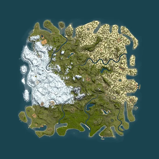 Rust map seed 1873915532, 5900x5900m top-down preview