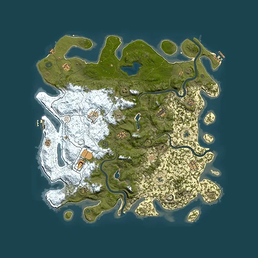 Rust map seed 1859392733, 4900x4900m top-down preview