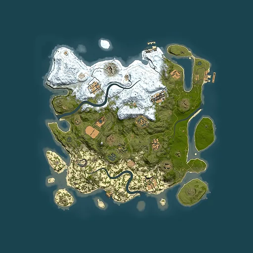 Rust map seed 756697862, 3800x3800m top-down preview