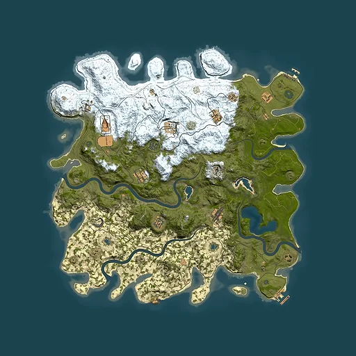 Rust map seed 1621174211, 4800x4800m top-down preview