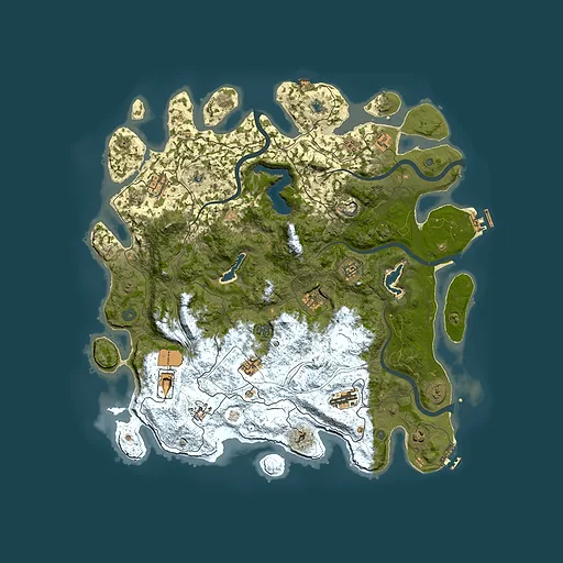 Rust map seed 1990268397, 4750x4750m top-down preview