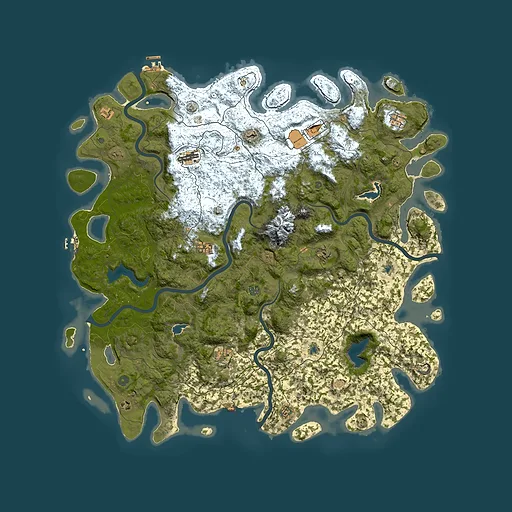Rust map seed 773518967, 5750x5750m top-down preview