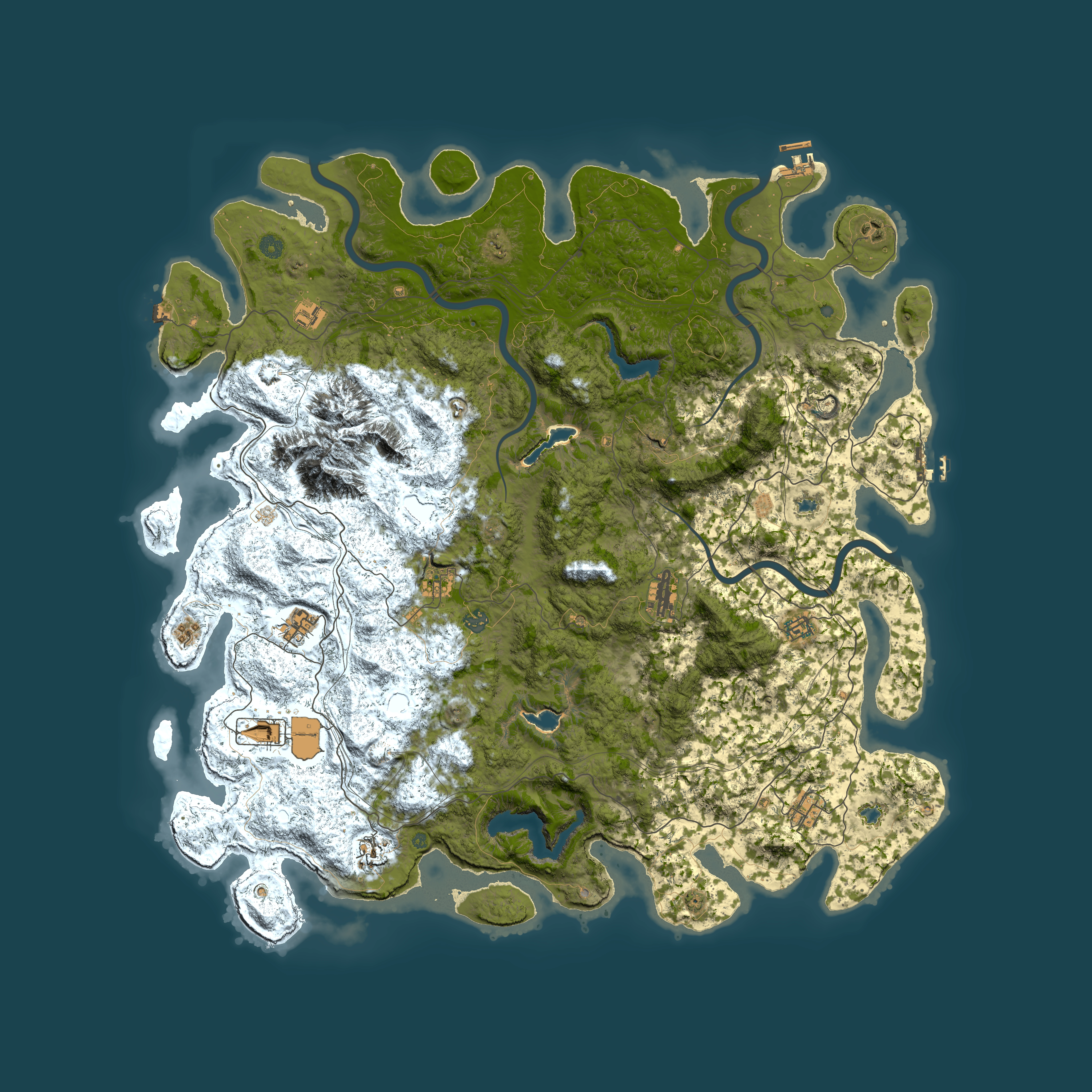 Full top-down render of Rust map seed 854982109, 5500x5500m