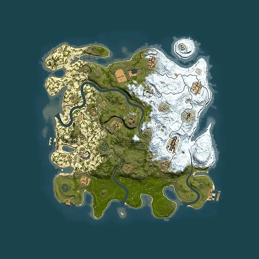 Rust map seed 1046790193, 3900x3900m top-down preview