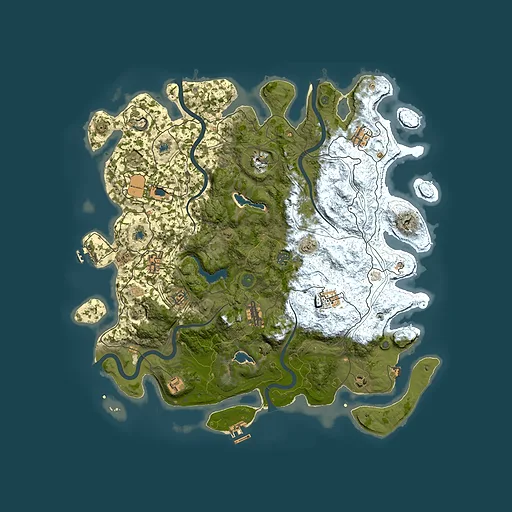 Rust map seed 1841976483, 4650x4650m top-down preview