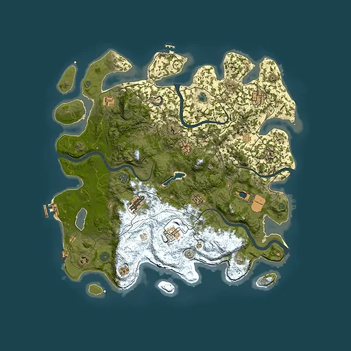 Rust map seed 389404924, 4400x4400m top-down preview