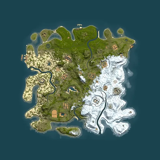 Rust map seed 1619862643, 4200x4200m top-down preview