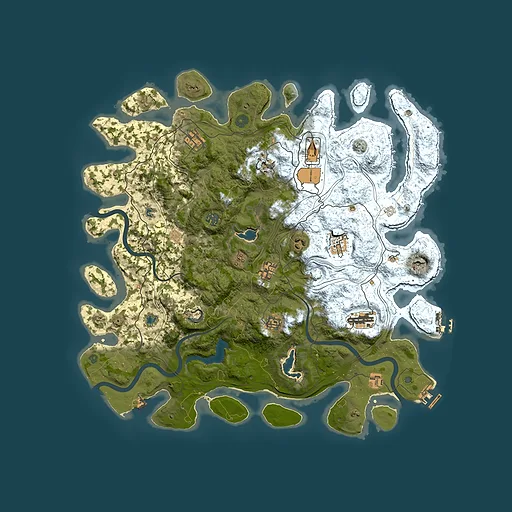 Rust map seed 96908167, 4600x4600m top-down preview