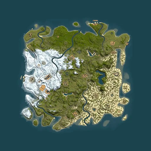 Rust map seed 1779806958, 4950x4950m top-down preview