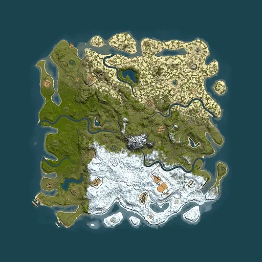 Rust map seed 1598124933, 5500x5500m top-down preview