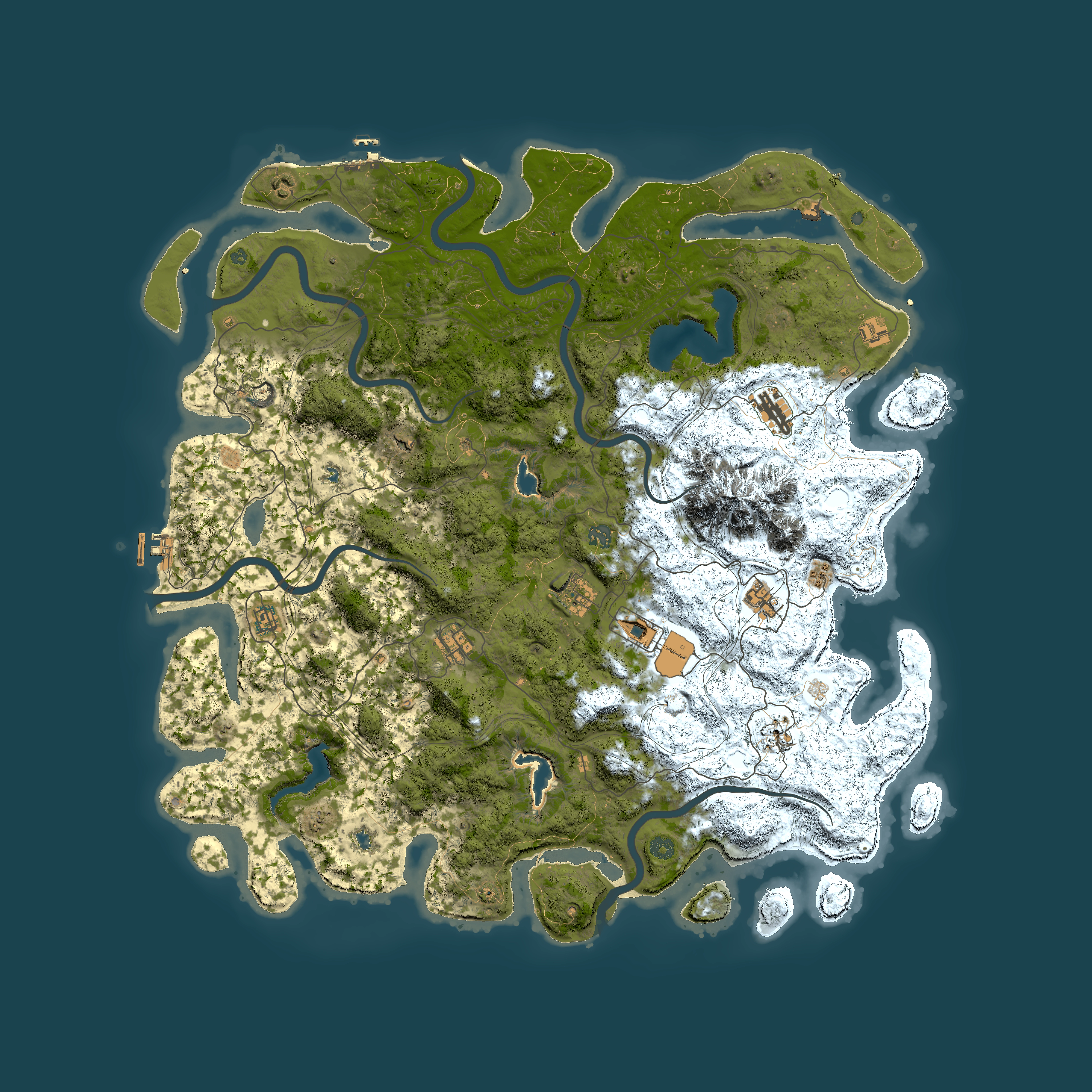 Full top-down render of Rust map seed 1950902504, 5350x5350m