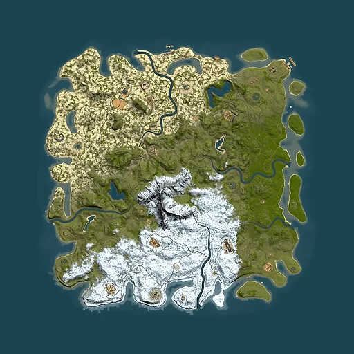 Rust map seed 583776467, 5950x5950m top-down preview