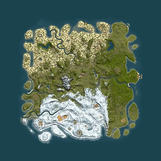 Rust map seed 1946536020, 5950x5950m top-down preview