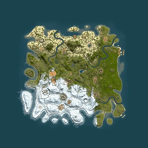Rust map seed 2097709251, 4250x4250m top-down preview