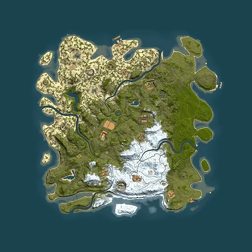 Rust map seed 1122610797, 4850x4850m top-down preview