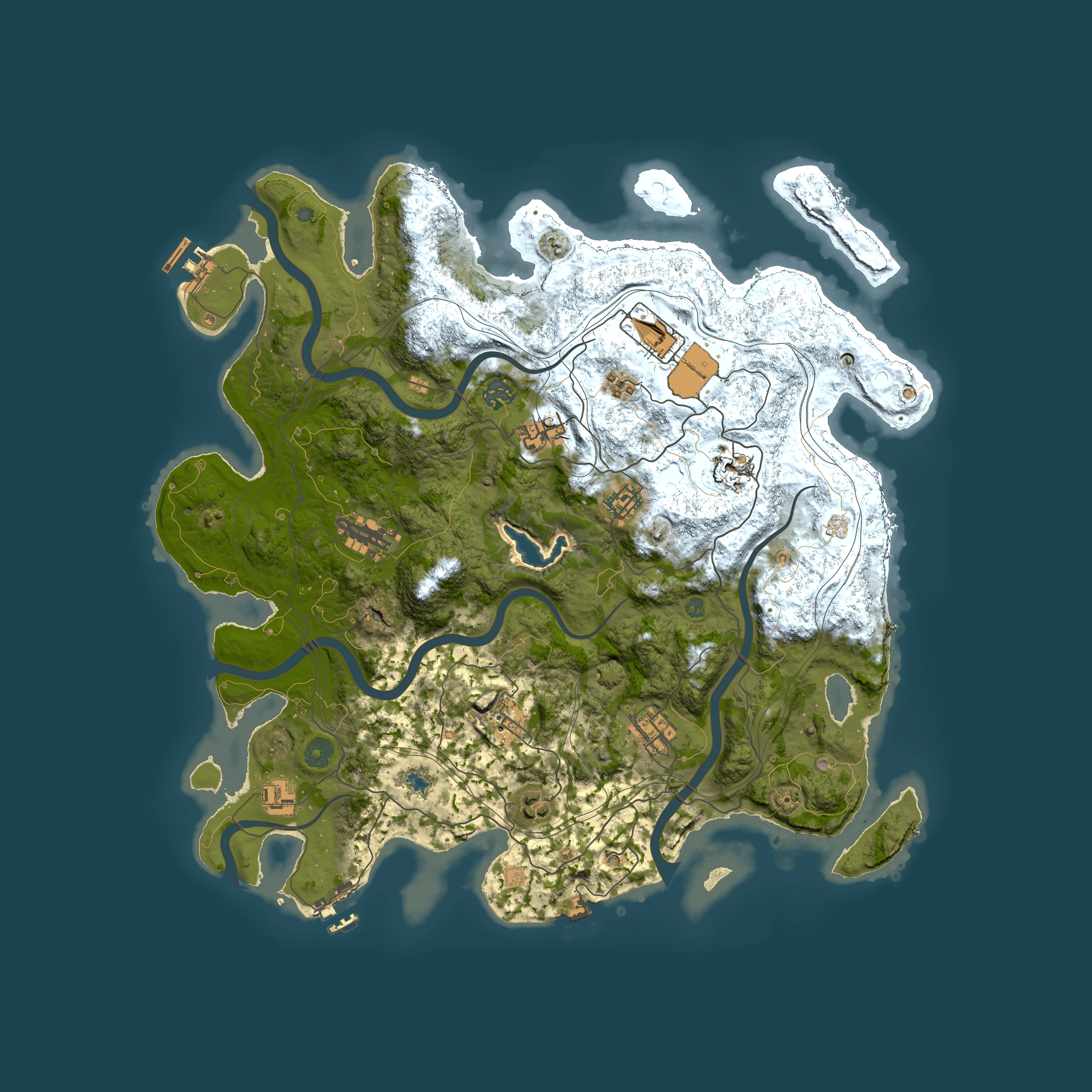 Full top-down render of Rust map seed 1917897662, 4300x4300m