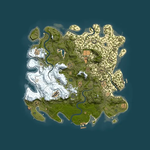 Rust map seed 1618586961, 4350x4350m top-down preview