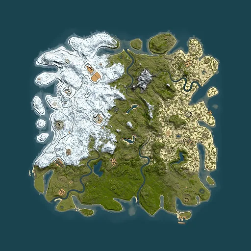 Rust map seed 585253893, 5600x5600m top-down preview