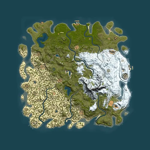 Rust map seed 881620160, 5500x5500m top-down preview