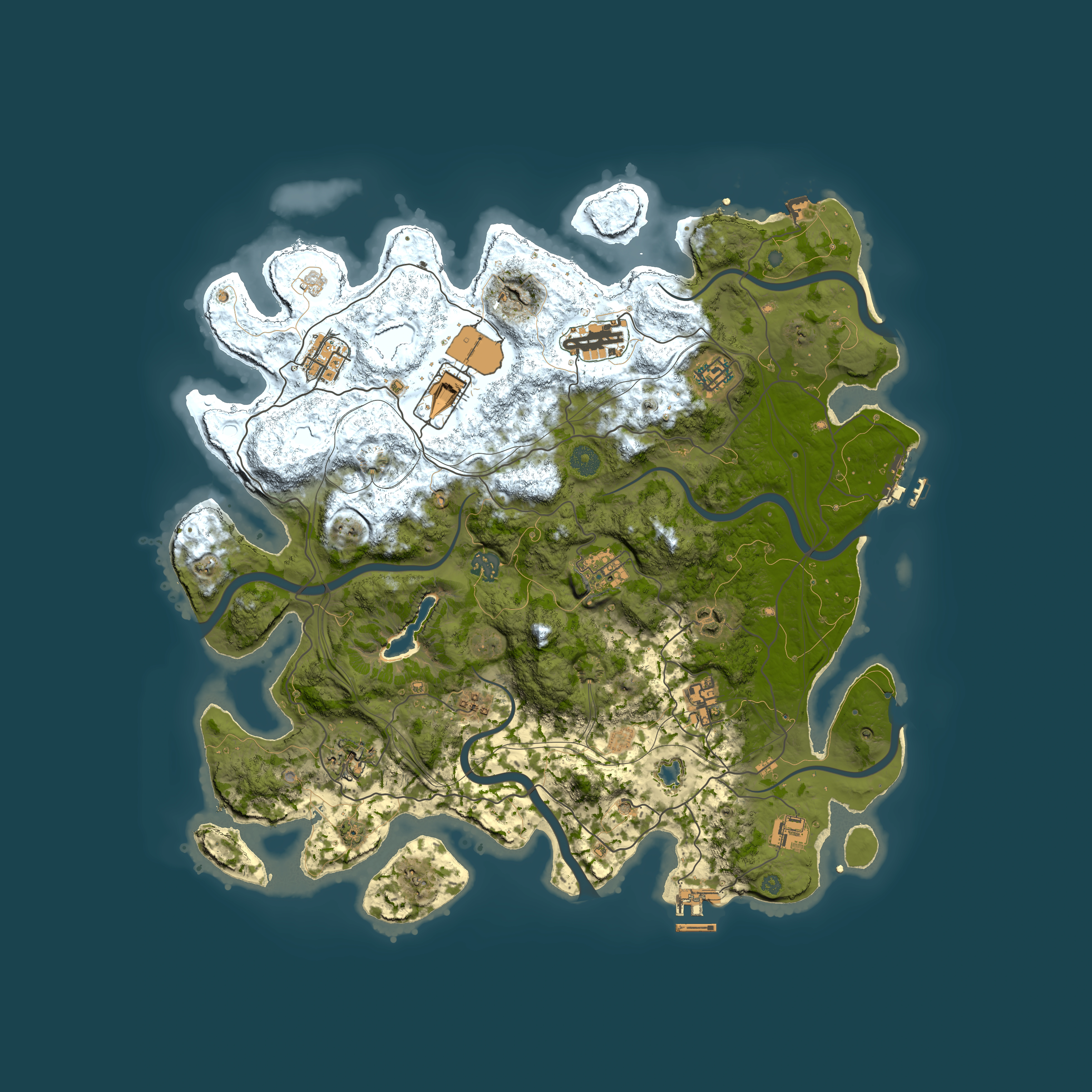 Full top-down render of Rust map seed 406486653, 4250x4250m