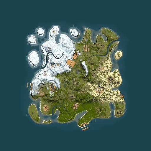 Rust map seed 1278393989, 3550x3550m top-down preview
