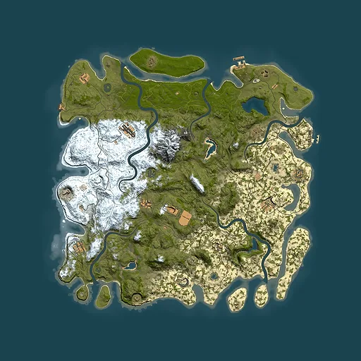 Rust map seed 1520846017, 5150x5150m top-down preview