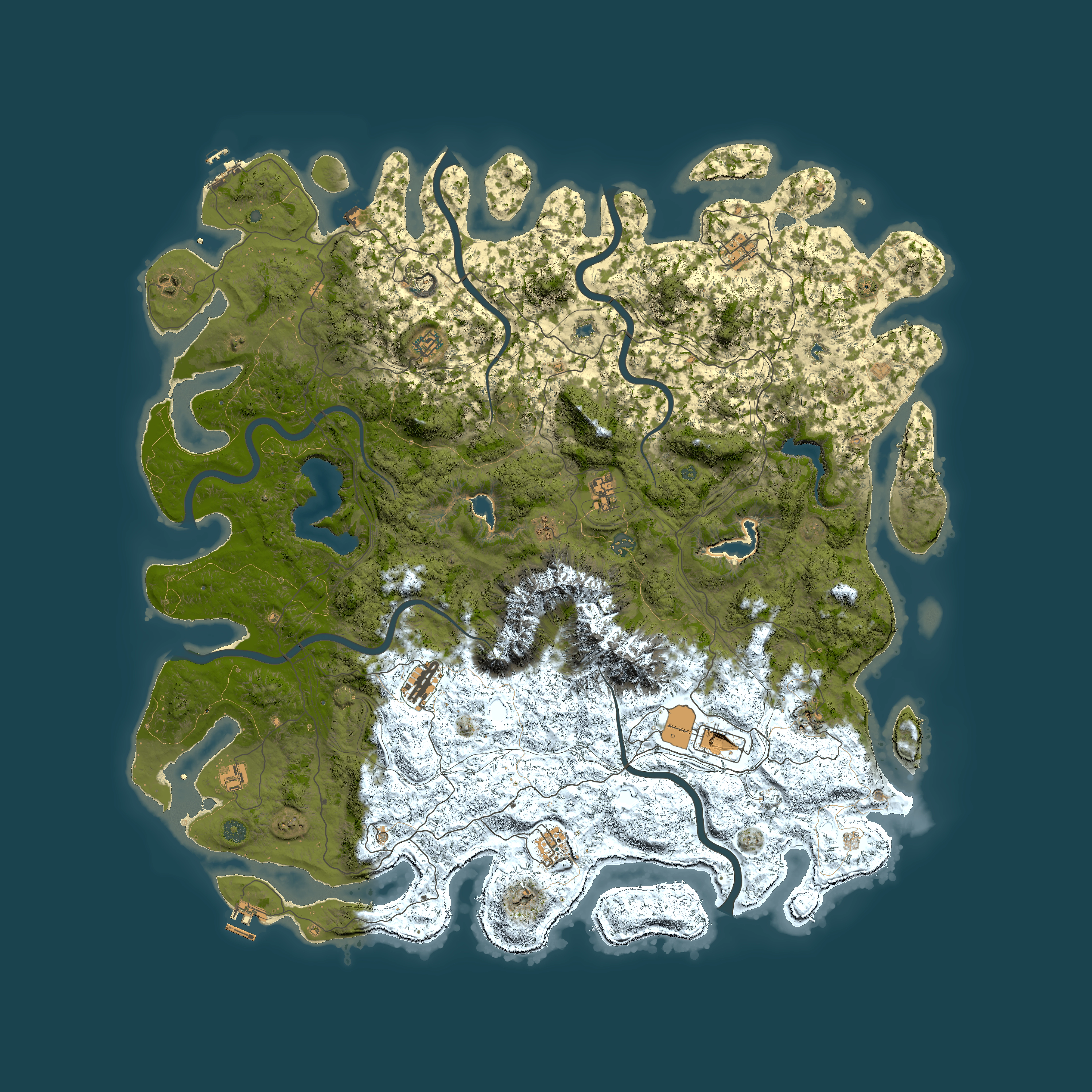 Full top-down render of Rust map seed 1602924851, 5650x5650m