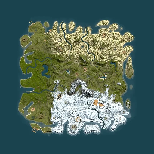 Rust map seed 1602924851, 5650x5650m top-down preview