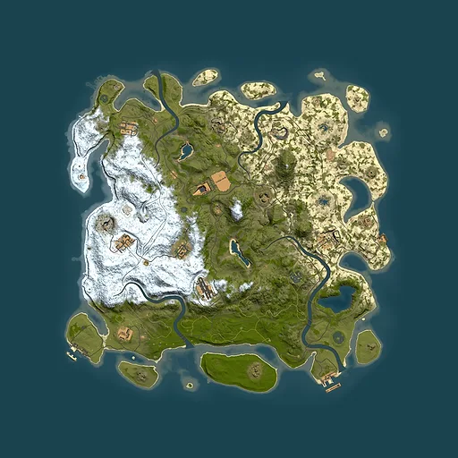 Rust map seed 1949735367, 4550x4550m top-down preview