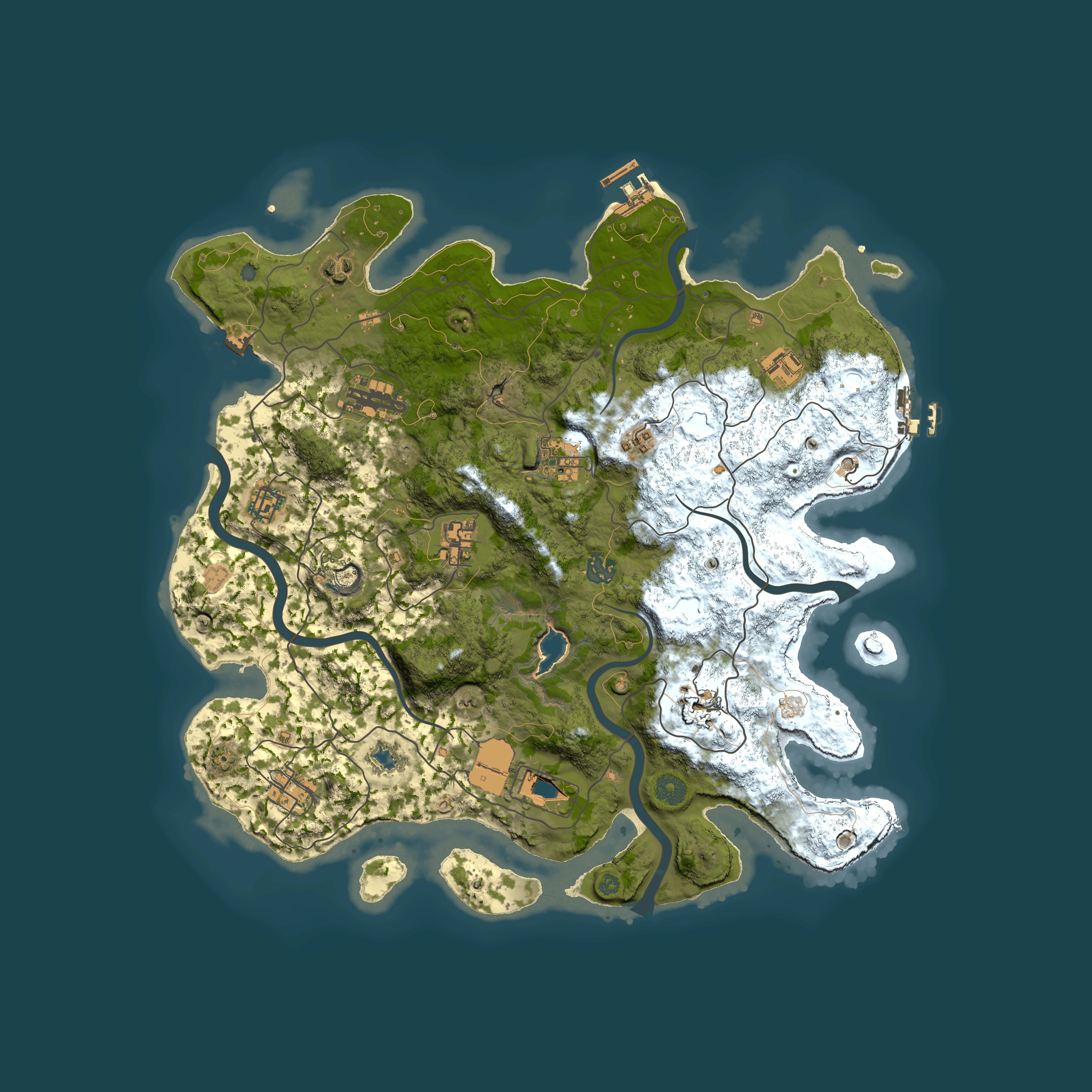 Full top-down render of Rust map seed 944944975, 4100x4100m