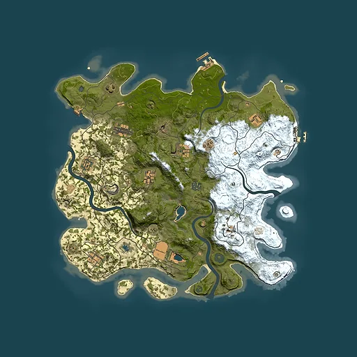 Rust map seed 944944975, 4100x4100m top-down preview