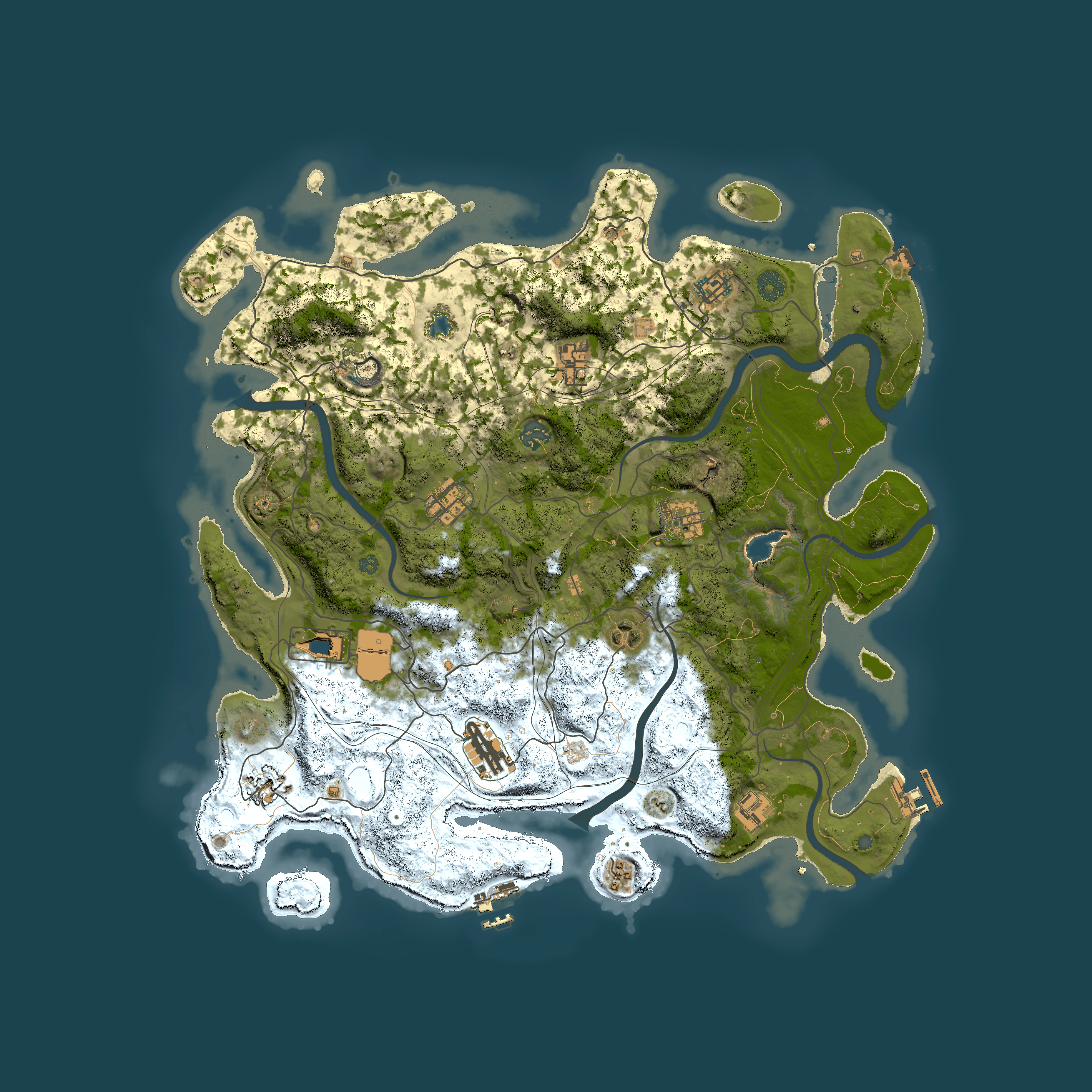 Full top-down render of Rust map seed 112649565, 4350x4350m