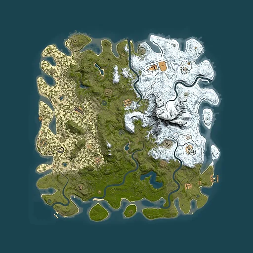 Rust map seed 315638758, 5550x5550m top-down preview